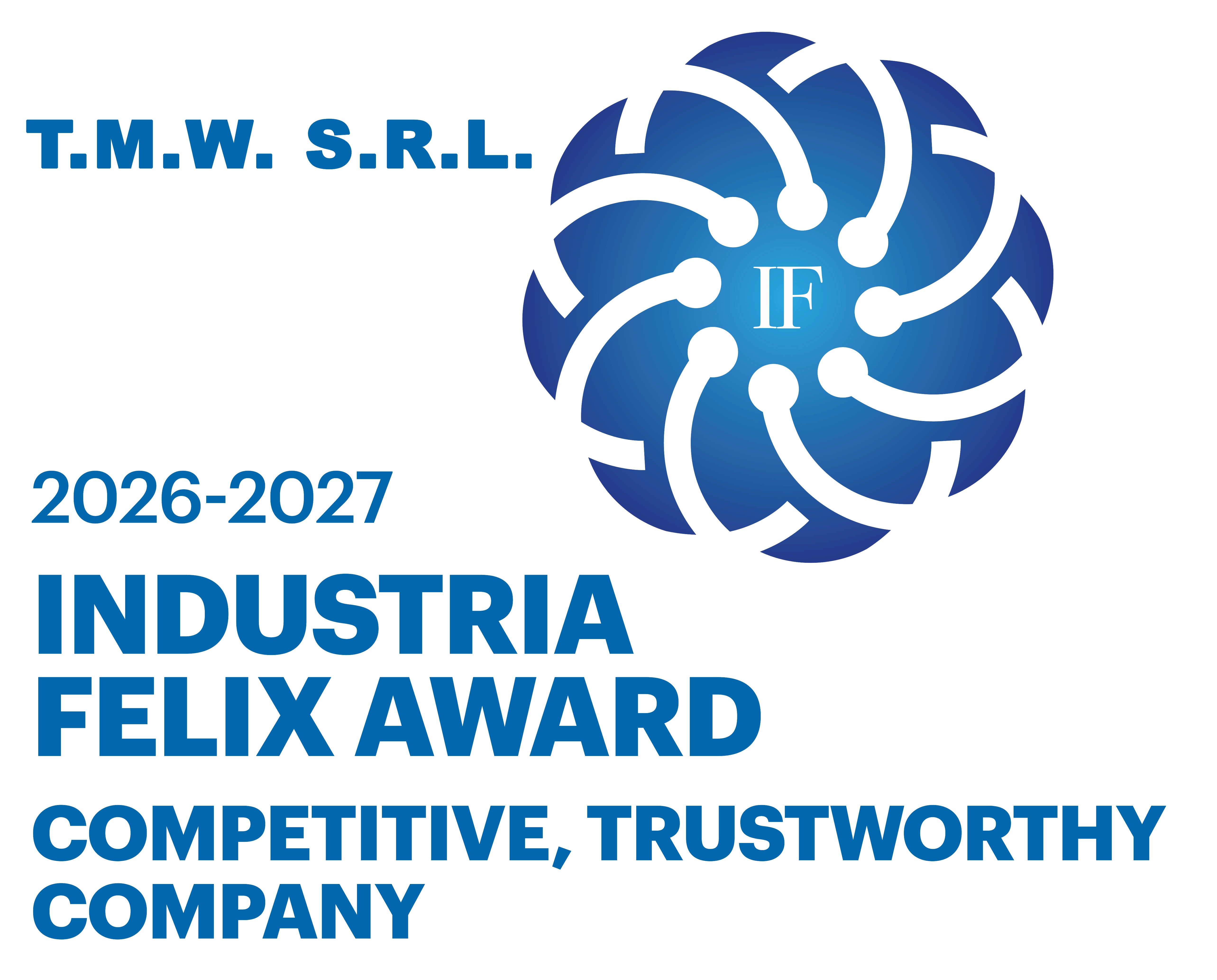 Industria Felix Award 2026-2027 — Competitive, trustworthy company